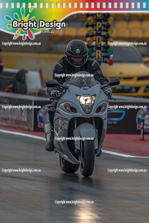 Fast Friday @ Calder Park Drag Racing Friday 1 November 2019 (131819)  2E1TH CHRIS BIKE