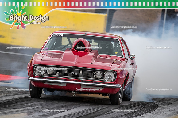 Funday Sunday @ Calder Park Drag Racing Sunday 27 October 2019 (129020)  2980 MICHAEL VLASAKAKIS