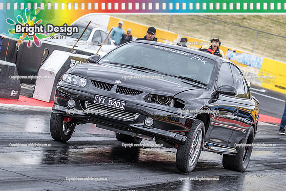 Funday Sunday @ Calder Park Drag Racing Sunday 27 October 2019 (129011)  VX0403 BRENDON ATTARD