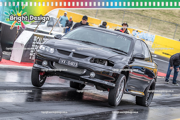 Funday Sunday @ Calder Park Drag Racing Sunday 27 October 2019 (129010)  VX0403 BRENDON ATTARD