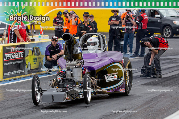 ANDRA Australian Nationals D2 @ Calder Park Raceway Sunday 24 JAN 2016  (47455)  EAA 1359 PURPLE  DAVID DEQUEN
