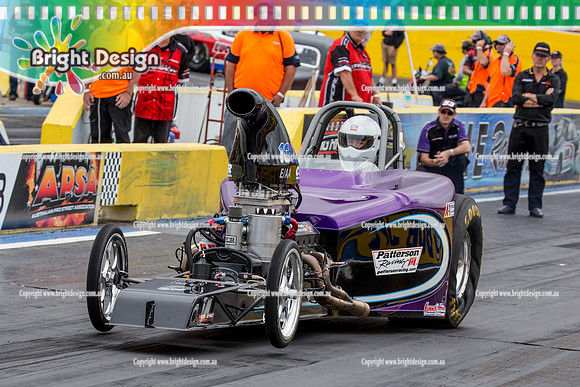 ANDRA Australian Nationals D2 @ Calder Park Raceway Sunday 24 JAN 2016  (47456)  EAA 1359 PURPLE  DAVID DEQUEN