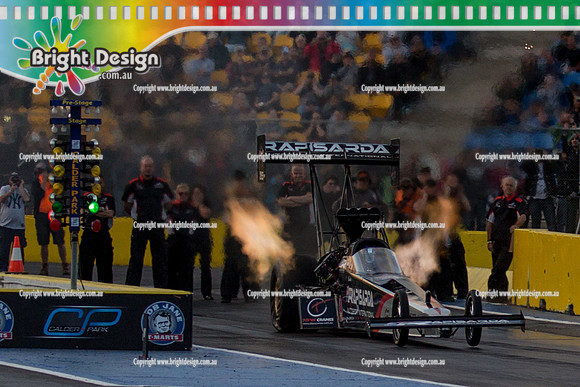 AA ANDRA Australian Nationals @ Calder Park Raceway Saturday 23 JAN 2016  (46165)-3  TF 2155  RAPISARDA WAYNE NEWBY TOP FUEL