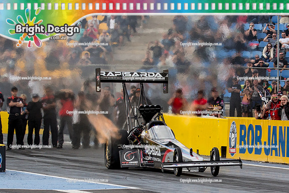AA ANDRA Australian Nationals D2 @ Calder Park Raceway Sunday 24 JAN 2016  (47940)  RAPISARDA  TOP FUEL TF 2155 WAYNE NEWBY
