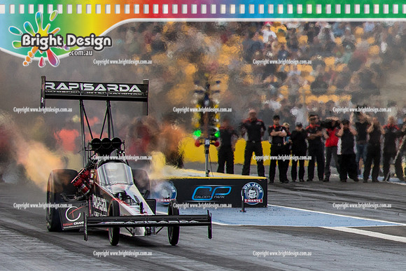 AA ANDRA Australian Nationals D2 @ Calder Park Raceway Sunday 24 JAN 2016  (47944)  RAPISARDA  TOP FUEL  TF 526 DAMIAN HARRIS