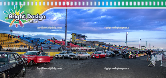 Fast Friday @ Calder Park Drag Racing Friday 11 October 2019 (128290)  STAGING LANES 3431 TTNOVA PAZZO  BADF6 DOUGLAS BEATON