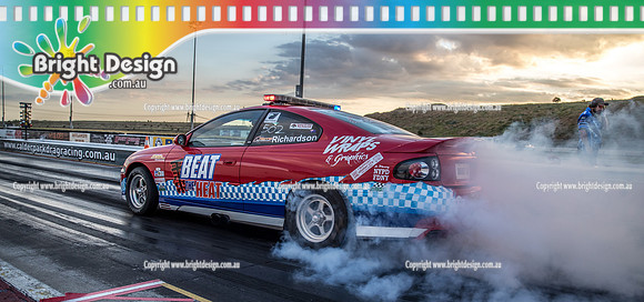 Fast Friday @ Calder Park Drag Racing Friday 11 October 2019 (128236)-2  BEAT THE HEAT SMOKEY SIX