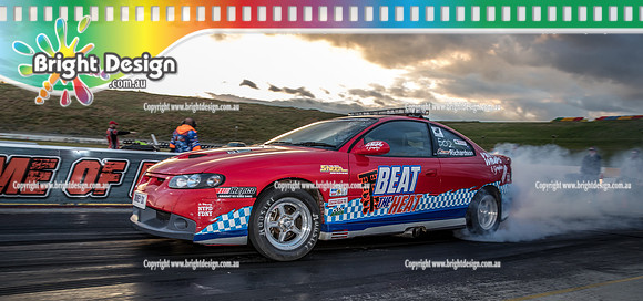 Fast Friday @ Calder Park Drag Racing Friday 11 October 2019 (128228)-2  BEAT THE HEAT SMOKEY SIX