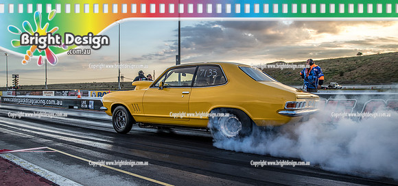 Fast Friday @ Calder Park Drag Racing Friday 11 October 2019 (128216)  7133 FLYGTR DAVID