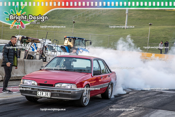 Fast Friday @ Calder Park Drag Racing Friday 11 October 2019 (128261)  CZR381