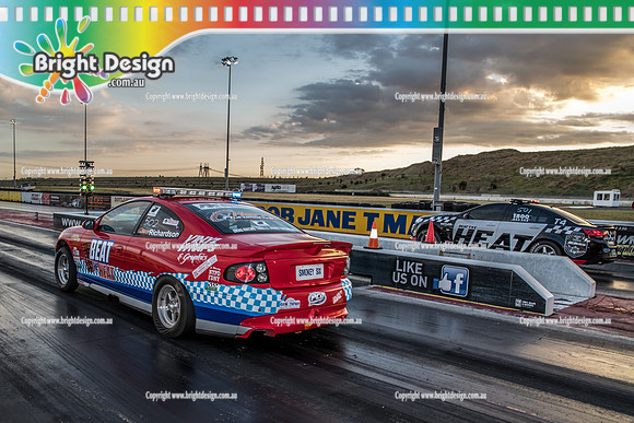 Fast Friday @ Calder Park Drag Racing Friday 11 October 2019 (128240)  BEAT THE HEAT SMOKEY SIX  BEAT THE HEAT TANGO5