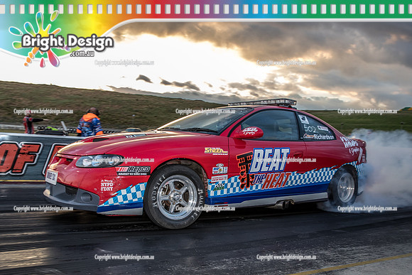 Fast Friday @ Calder Park Drag Racing Friday 11 October 2019 (128228)  BEAT THE HEAT SMOKEY SIX