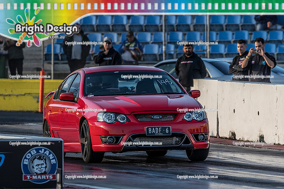 Fast Friday @ Calder Park Drag Racing Friday 11 October 2019 (127981)   BADF6   DOUGLAS BEATON