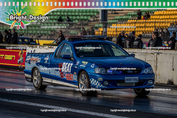 Fast Friday @ Calder Park Drag Racing Friday 11 October 2019 (127936)  BEAT THE HEAT SMOKEY THREE