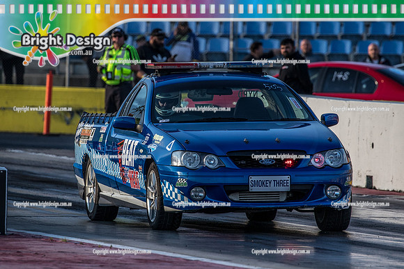 Fast Friday @ Calder Park Drag Racing Friday 11 October 2019 (127929)  BEAT THE HEAT SMOKEY THREE