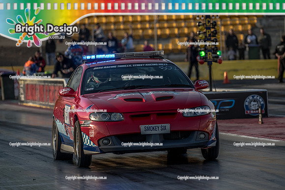 Fast Friday @ Calder Park Drag Racing Friday 11 October 2019 (127854)  BEAT THE HEAT SMOKEY SIX