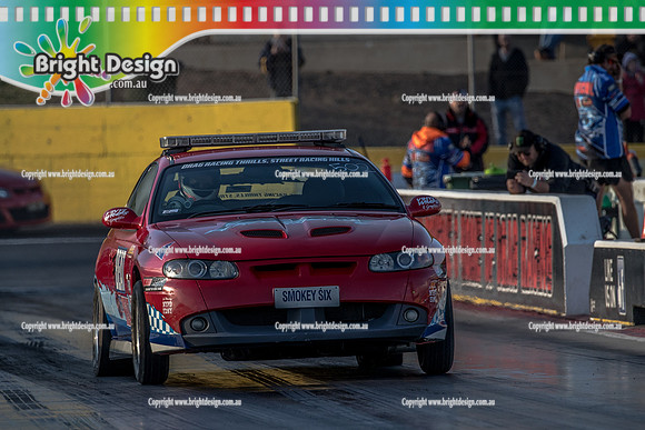 Fast Friday @ Calder Park Drag Racing Friday 11 October 2019 (127850)  BEAT THE HEAT SMOKEY SIX