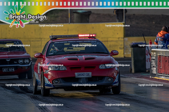 Fast Friday @ Calder Park Drag Racing Friday 11 October 2019 (127848)  BEAT THE HEAT SMOKEY SIX
