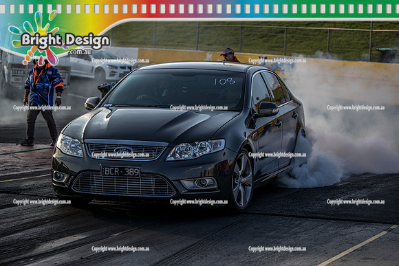 Fast Friday @ Calder Park Drag Racing Friday 11 October 2019 (127802)  BCR389