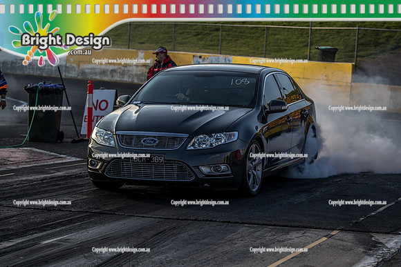 Fast Friday @ Calder Park Drag Racing Friday 11 October 2019 (127797)  BCR389
