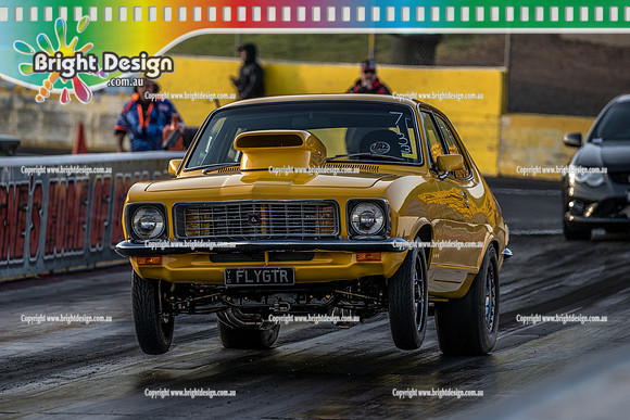 Fast Friday @ Calder Park Drag Racing Friday 11 October 2019 (127782)  7133 FLYGTR DAVID