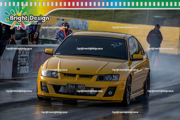 Fast Friday @ Calder Park Drag Racing Friday 11 October 2019 (127677)  BAA885 Ben Polson