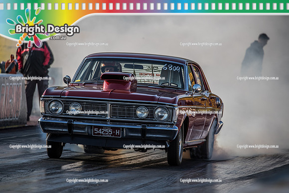 Fast Friday @ Calder Park Drag Racing Friday 11 October 2019 (127617)  6809 54255H TWINS JOSHUA EDE