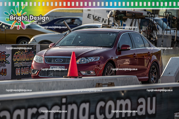 Fast Friday @ Calder Park Drag Racing Friday 11 October 2019 (127542)  WYA329