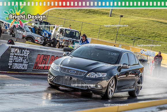 Fast Friday @ Calder Park Drag Racing Friday 11 October 2019 (127510)  BCR389