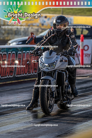 Fast Friday @ Calder Park Drag Racing Friday 11 October 2019 (127589)   KAWASAKI BIKE Darren Grima tbc