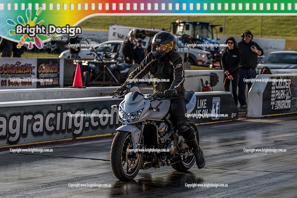 Fast Friday @ Calder Park Drag Racing Friday 11 October 2019 (127597)  KAWASAKI BIKE Darren Grima tbc