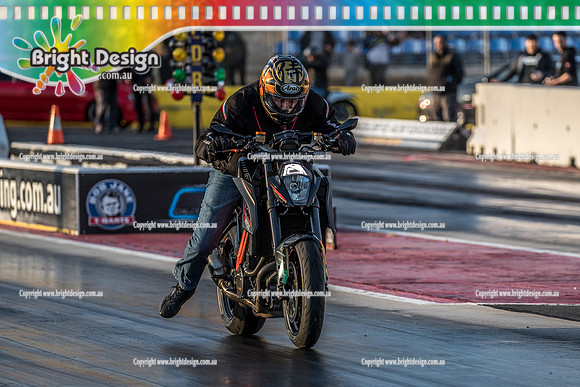Fast Friday @ Calder Park Drag Racing Friday 11 October 2019 (128026)-3  TBC BIKE KTM