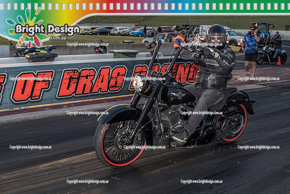 Fast Friday @ Calder Park Drag Racing Friday 11 October 2019 (128245)  BIKE MATT PONTON 5429