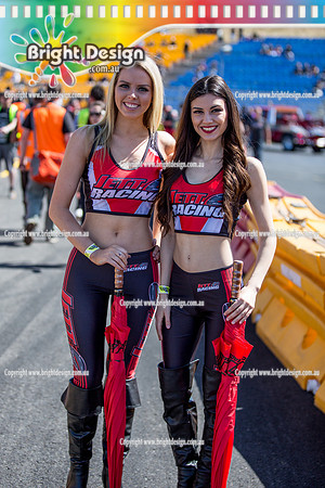 Melbourne Jamboree #1 @ Calder Park Raceway Drag Racing SAT 24 Oct 2015 (33738)  JETT RACING FX 85 PROMO GIRLS
