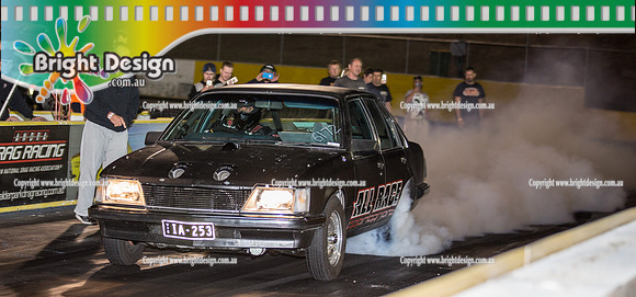 AA Fast Friday Off Street Drag Racing @ Calder PArk Drag Racing Fri 1 April 2016  (53487)  IA253  ALLRACE  BUBBA