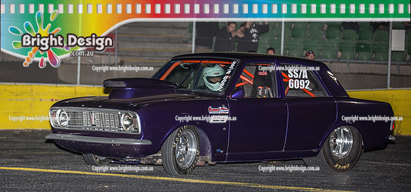 Fast Friday Off Street Drag Racing @ Calder PArk Drag Racing Fri 1 April 2016  (52948)  SSA 6092