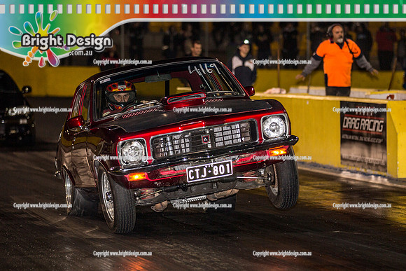 AA Fast Friday Off Street Drag Racing @ Calder Park Drag Racing Fri22 April 2016  (53993)  CTJ801  darren edwards  4169