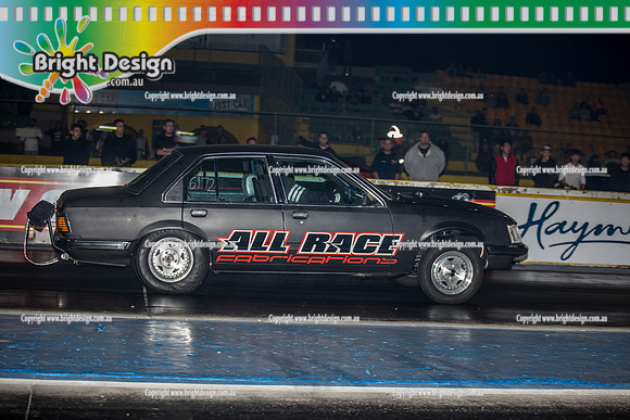 Fast Friday Off Street Drag Racing @ Calder PArk Drag Racing Fri 1 April 2016  (53105) ALLRACE  IA253  BUBBA