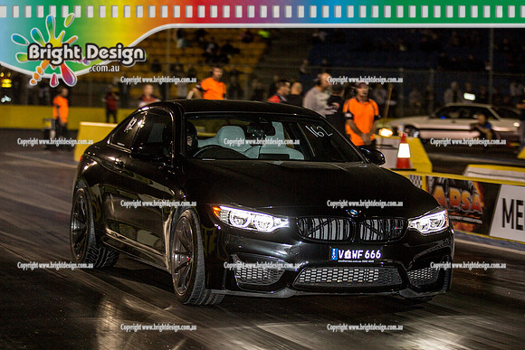 Fast Friday Off Street Drag Racing @ Calder PArk Drag Racing Fri 1 April 2016  (53061)  V WF666  162