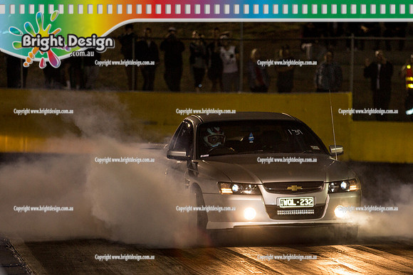 Fast Friday Off Street Drag Racing @ Calder PArk Drag Racing Fri 1 April 2016  (53050)  WQL232
