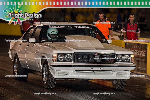 Fast Friday Off Street Drag Racing @ Calder PArk Drag Racing Fri 1 April 2016  (53044)  MONARO   SST 3469