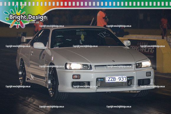 Fast Friday Off Street Drag Racing @ Calder PArk Drag Racing Fri 1 April 2016  (53034)  ZZB937