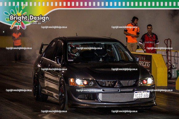 Fast Friday Off Street Drag Racing @ Calder PArk Drag Racing Fri 1 April 2016  (53015)  1CZD686