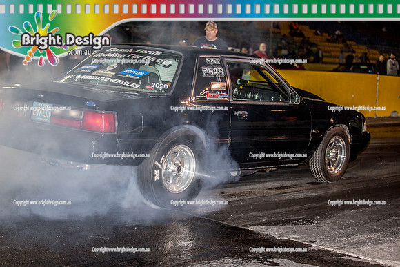 Fast Friday Off Street Drag Racing @ Calder PArk Drag Racing Fri 1 April 2016  (52928)  SST 2549 EYK33W  NORTON
