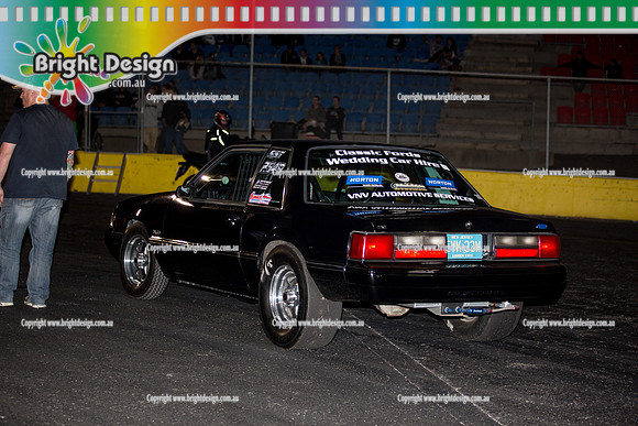 Fast Friday Off Street Drag Racing @ Calder PArk Drag Racing Fri 1 April 2016  (52920)  SST 2549 EYK33W  NORTON