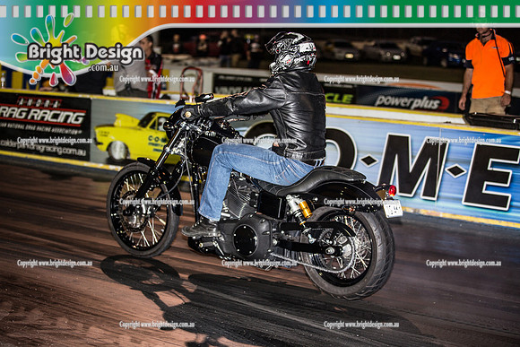 Fast Friday Off Street Drag Racing @ Calder PArk Drag Racing Fri 1 April 2016  (52914)  BIKE  1G4KY