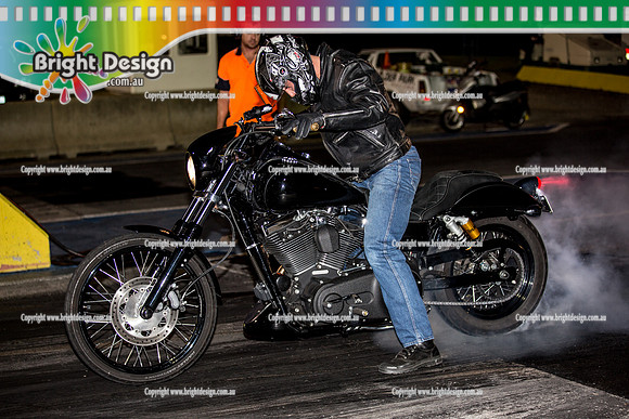 Fast Friday Off Street Drag Racing @ Calder PArk Drag Racing Fri 1 April 2016  (52912)  BIKE  1G4KY