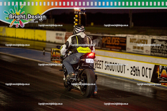 Fast Friday Off Street Drag Racing @ Calder PArk Drag Racing Fri 1 April 2016  (52909)  BIKE 1T3FK