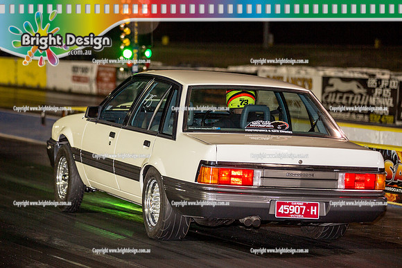 Fast Friday Off Street Drag Racing @ Calder PArk Drag Racing Fri 1 April 2016  (52908)  45907H