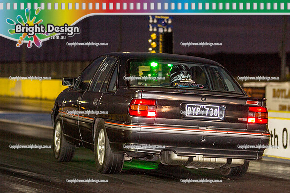 Fast Friday Off Street Drag Racing @ Calder PArk Drag Racing Fri 1 April 2016  (52906)  DYO738